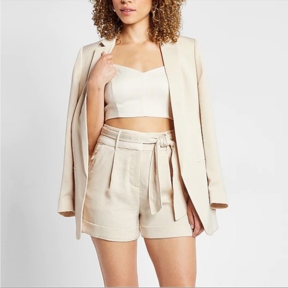 - Open Front Boyfriend Blazer Express women's jacket coat size Xlarge NWT - Picture 4 of 5